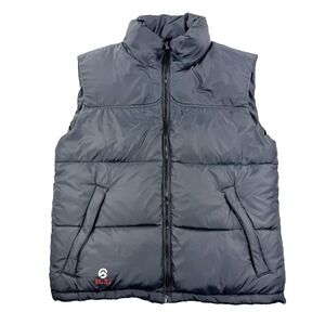 The North Face Summit Series Puffer Vest Mens Small Black Down Filled Pockets